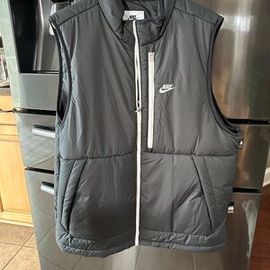 Nike Gray Puffer Vest